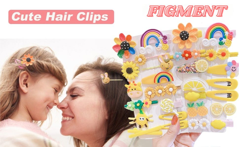 baby clips for girls infants soft clips
