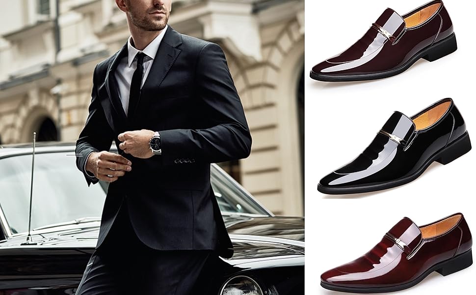 burgundy mens dress shoes