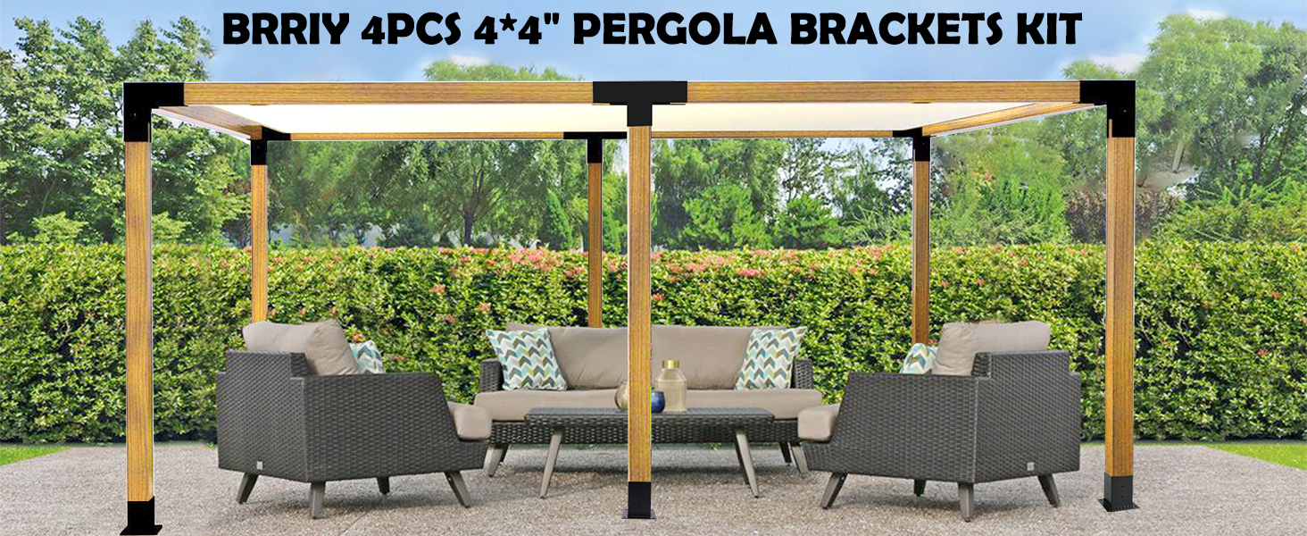 pergola brackets 4x4