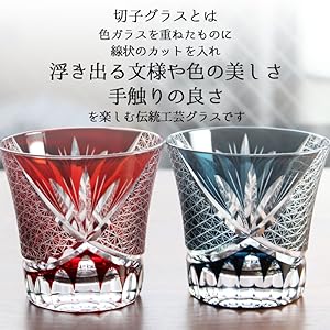 カットの美しいガラス鉢　キリコ　切子 ガラス切子桶形鉢 - 京都国立博物館 館蔵品データベース