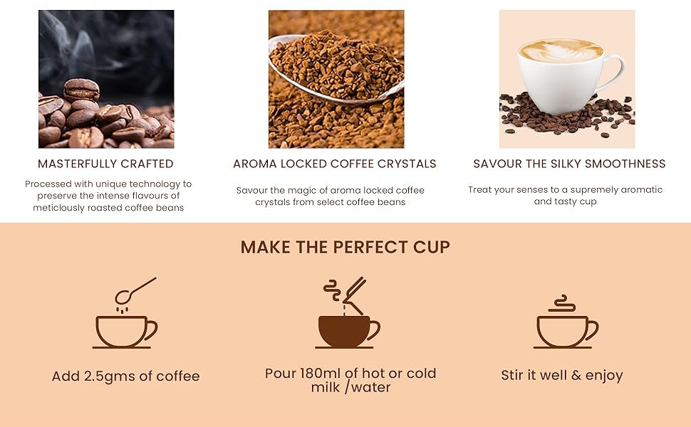 Bevzilla 100 Arabica Freeze Dried Coffee 75 Grams (English