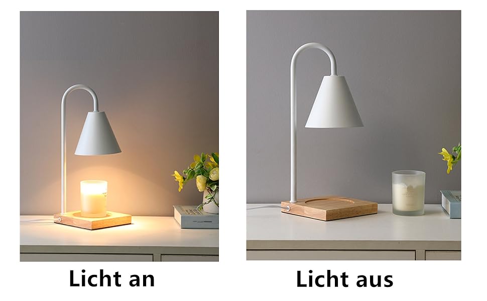 Dimmbares Kerzenschmelzlicht Lampe