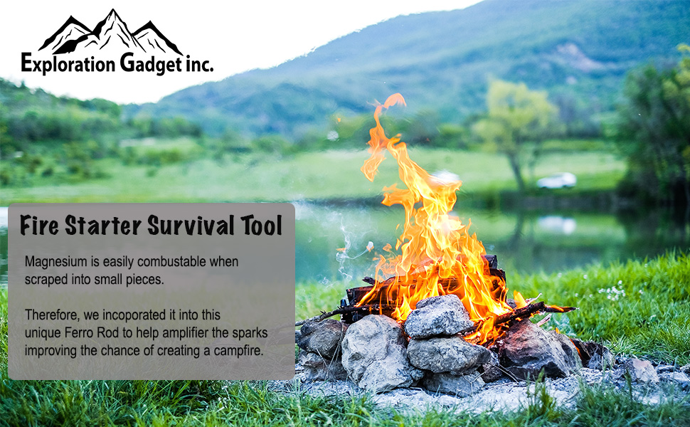 Ferro Rod Fire Starter
