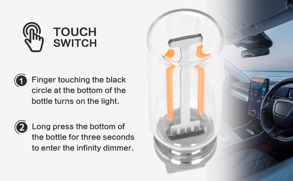 USB Retro Car Lamps, USB LED Car Interior Atmosphere Lights