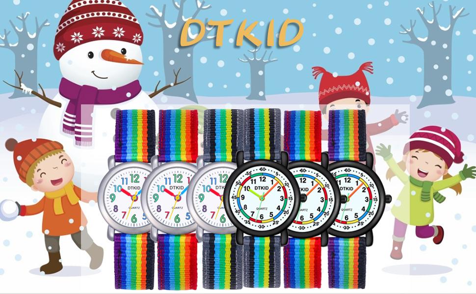 Kids Watches, Analogue Quartz Watch Children's First Watch Daily Water
