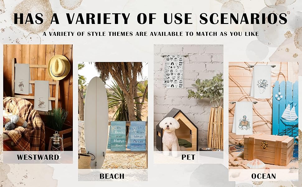 decorative towels for bathroom kitchen