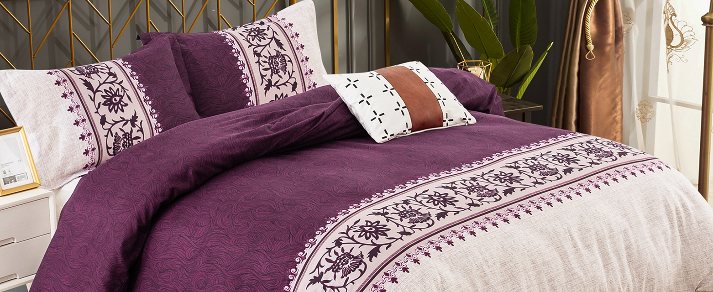 Purple Duvet Cover