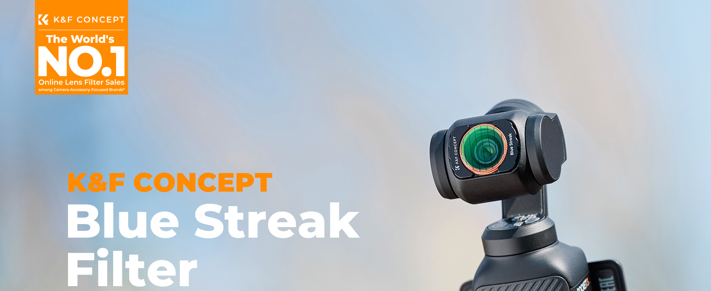 Osmo Pocket 3 Blue Streak Filter