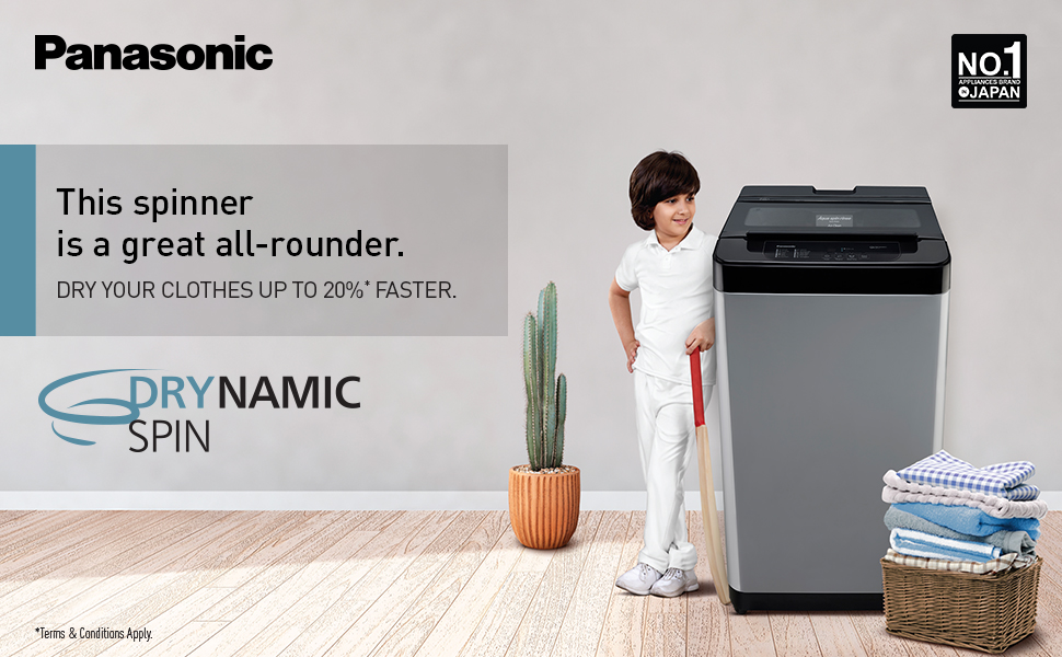 Panasonic Washing Machine, Drynamic Spin