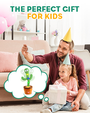 jouet cactus qui danse et répète