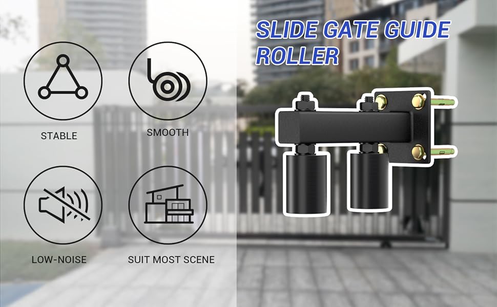 Adjustable Slide Gate Guide Roller