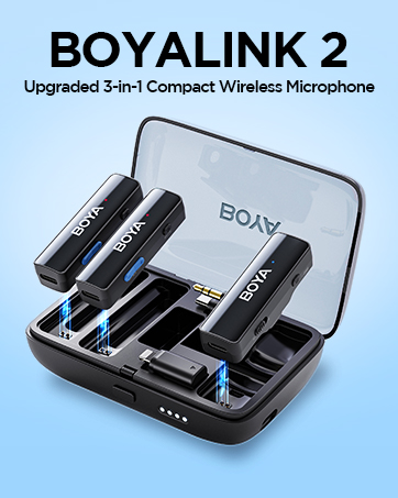 BOYALINK 2 WIRELESS MICROPHONE