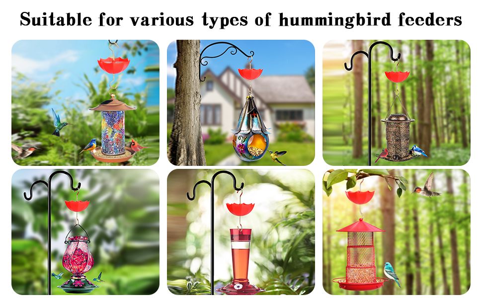 Ribgwo Ant Moat for Hummingbird Feeder, Ant Guard for