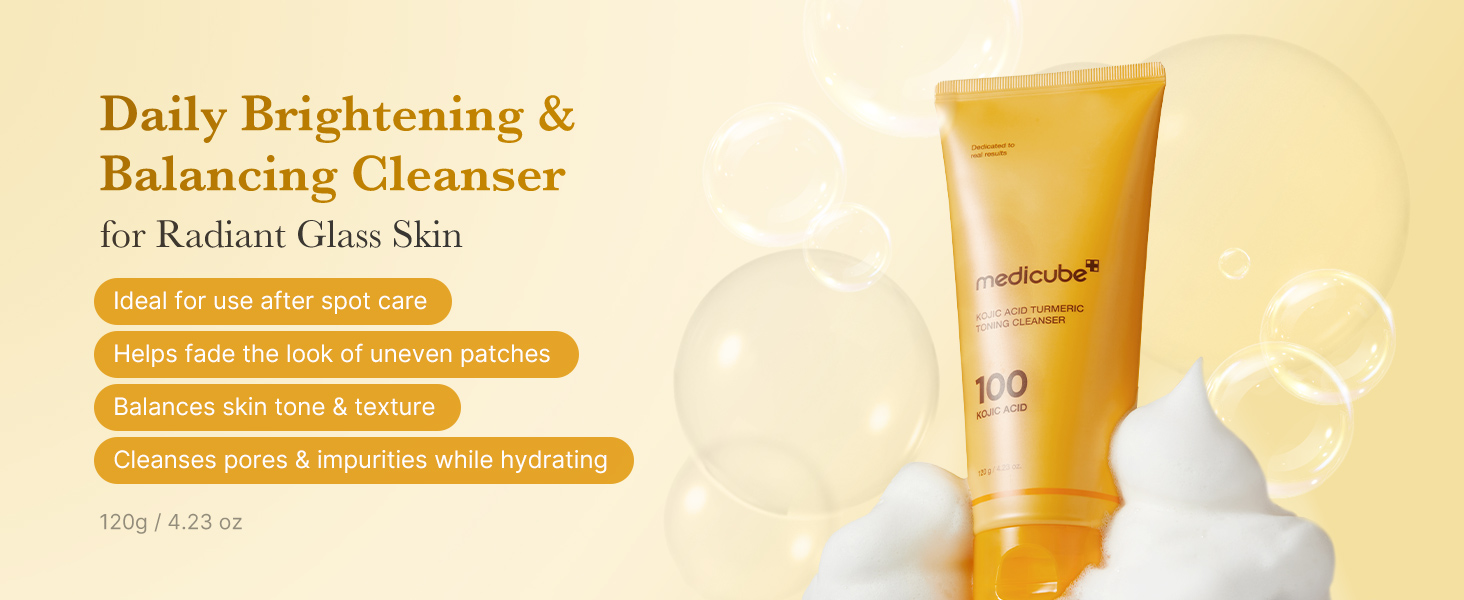 Kojic Acid Foam Cleanser