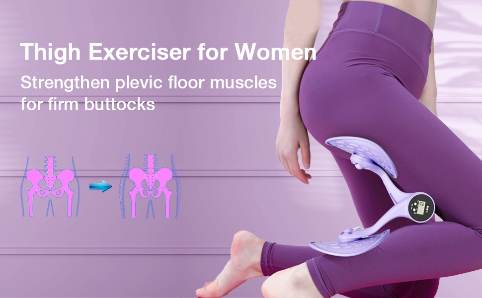 Thigh Master Thigh Exerciser with Counter, Pelvic Floor