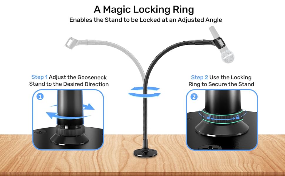locking ring - goose neck