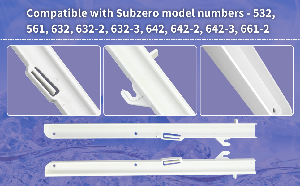 Amazon.com: Vanshly 1 Pair Replacement Kit for Subzero Ice