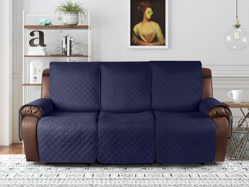 KinCam Waterproof Recliner Sofa Cover, Nonslip Reclining