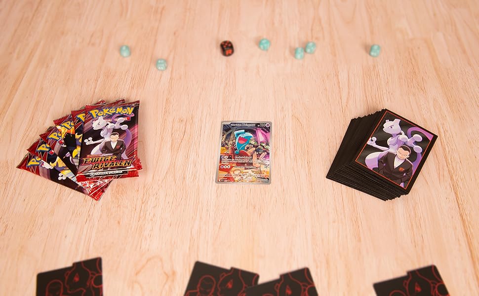 Pokémon TCG: Top Trainer Box Crimson & Purple - Eternal Rivals