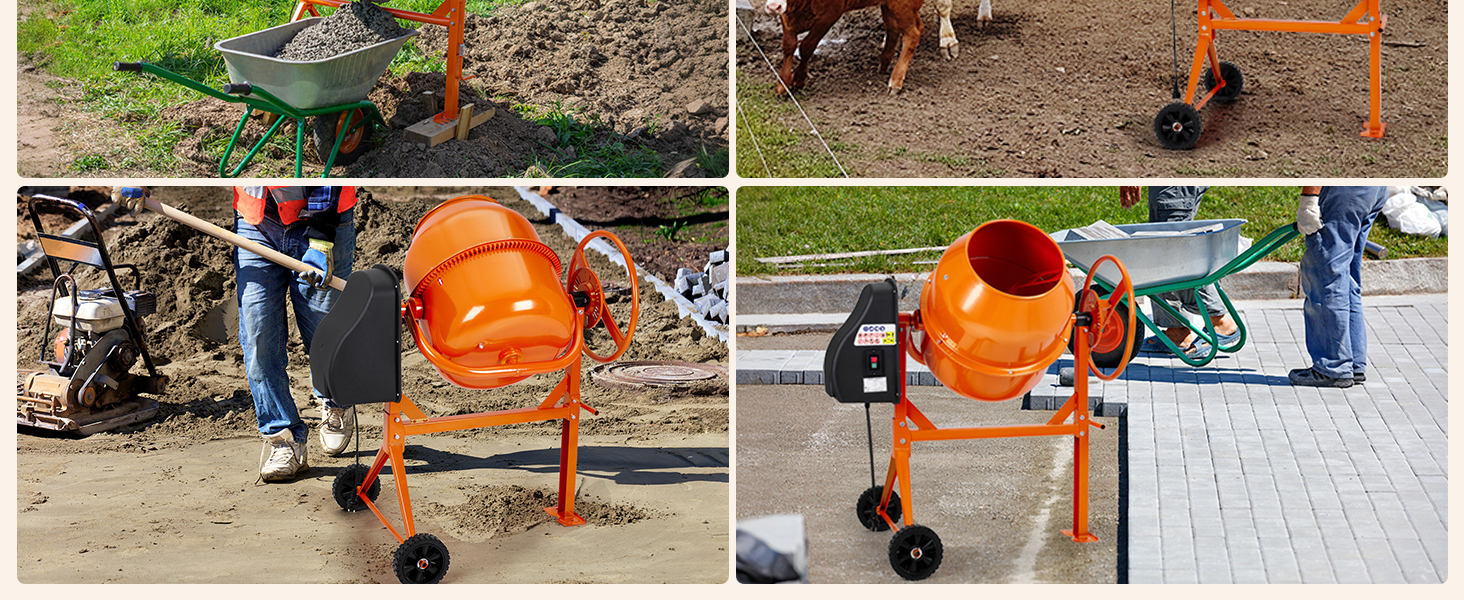 electric cement mixer