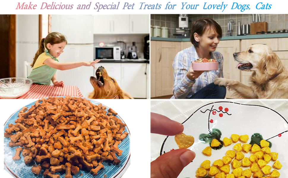 Make tiny training treats for your dogs