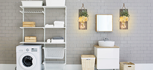 Remote Mason Jars Sconce - Rustic Home Decor,Wrought Iron Hooks