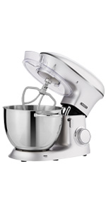 Küchenmaschine 8L Silber