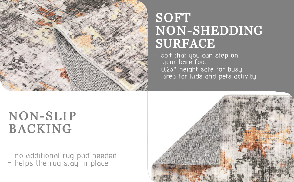 soft washable area rug