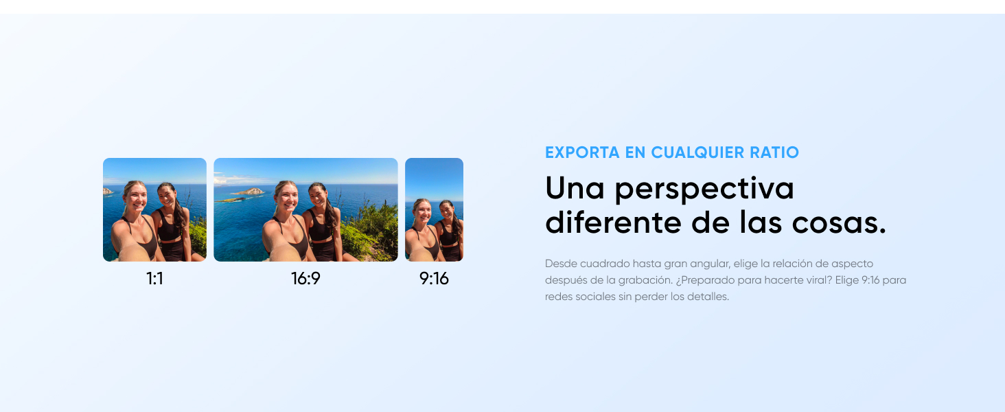EXPORTA EN CUALQUIER RATIO