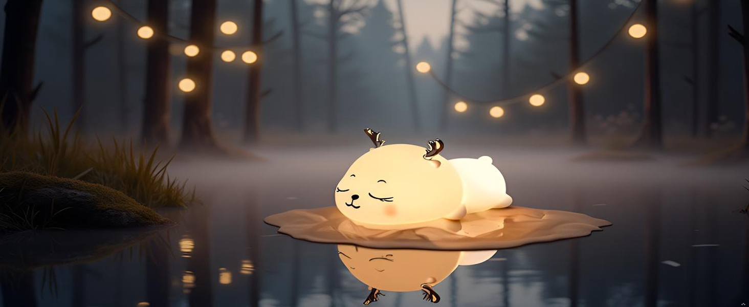 deer silicon light deer silicone night ligh deer led night lamp deer usb lamp deer night light for
