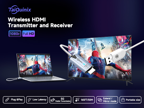 wireless hdmi transmitter and receiver