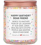 Homsolver Birthday Gifts for Women Men, Friendship Gift for Friends, Unique Christmas Female Cowo...
