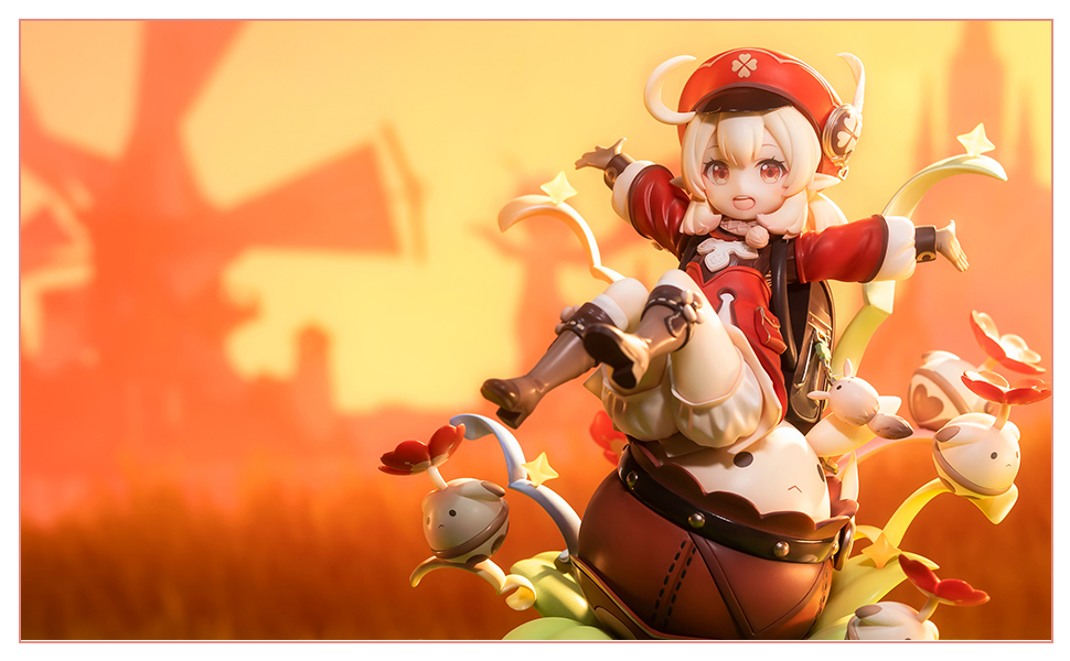 ゲームキャラクター Genshin Impact Klee 1/7 Spark Knight Amazon.com: GENSHIN IMPACT Spark Knight Klee 1/7 Scale