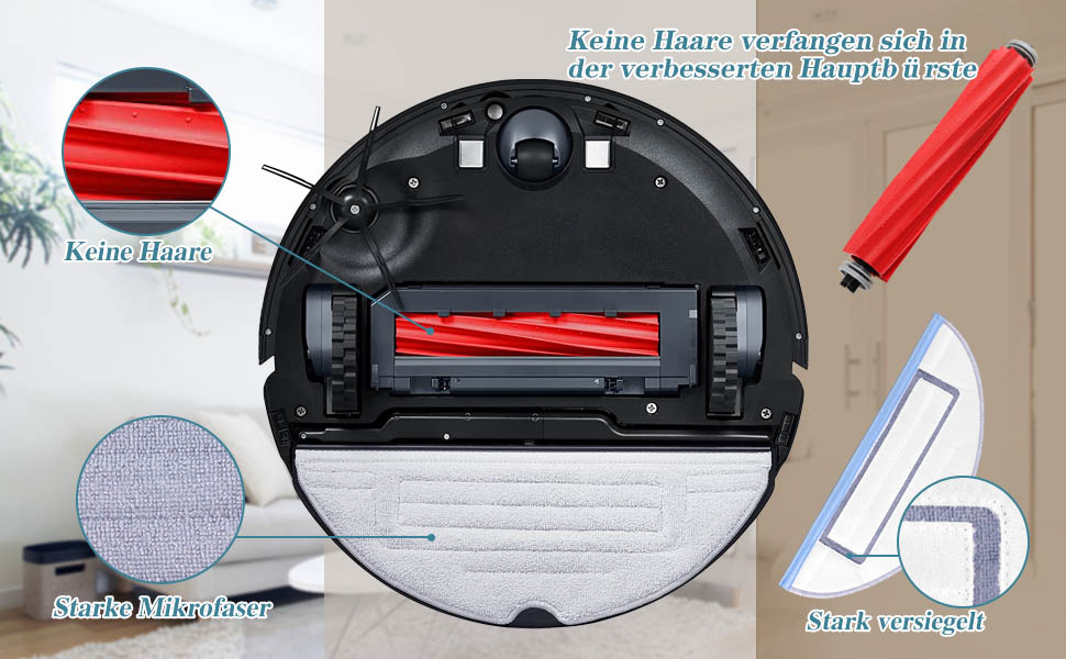 Amazon.de 18 Stück Zubehörset für Roborock S7 MaxV Ultra/Plus/S7 Pro