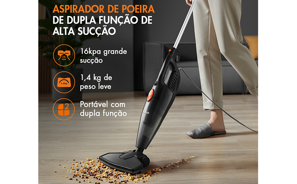 Aspirador de pó mão gaabor