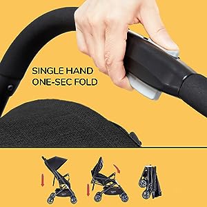 Teknum Yoga Lite Stroller Black