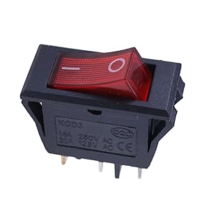 Amazon.com: WQSING Rocker Switch On-Off 20A 125V Compatible