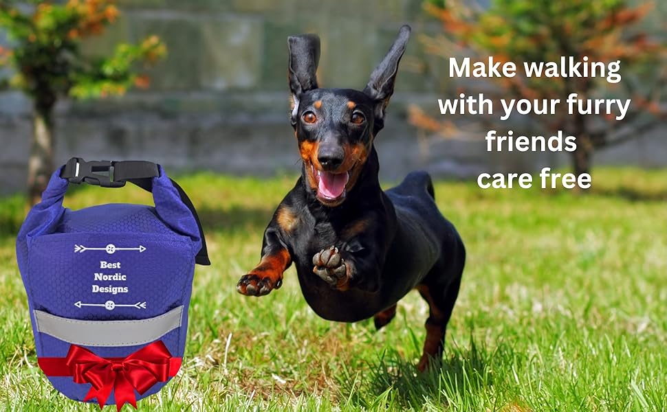 Extra Large Reusable Smell Proof Dog Poop Bag Holder Smell Proof Bag for Dog