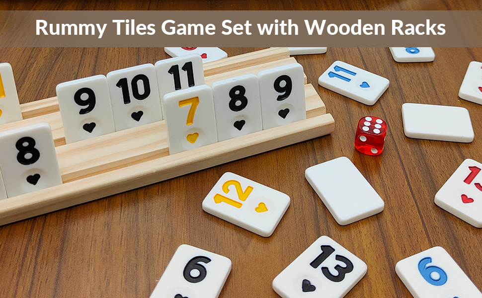 Rummy Cube Game Set