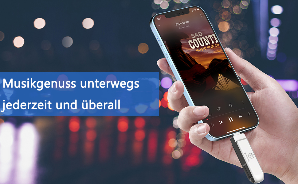 KKINNIE FotoStick für iPhoneFlashLaufwerk 64GB,externer Speicher für