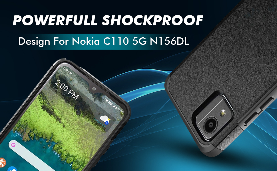 HRWireless Compatible for Nokia C110 5G N156DL Case Cover