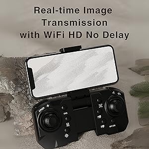 Real-time Image Transmission | WiFi HD No Delay | Easy Control