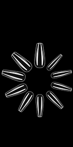 Ballerina Coffin Nail