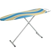 Honey-Can-Do Ironing Board | Space-Saving with Iron Rest BRD-09306 Blue