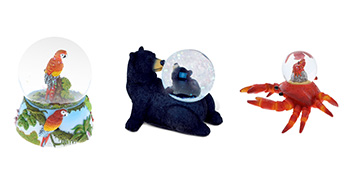 Cool Snow Globes スノードーム新品/海 wave サーフィン バブルウェーブ スノードーム 波 泡 海 サーフィン 泡波 クール