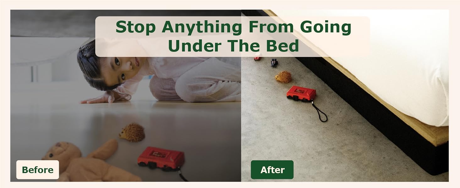 Before VS After | Stop Anything From Going Under The Bed