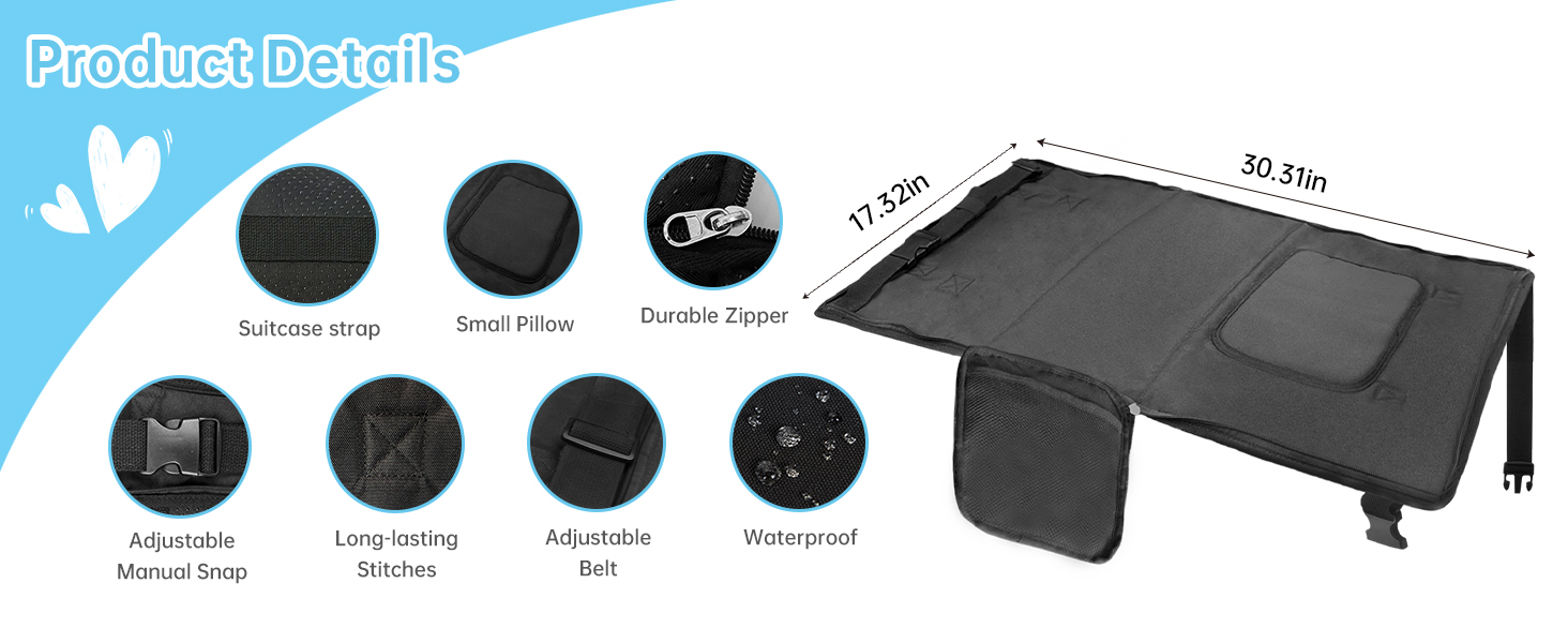 airplane seat extender for kids