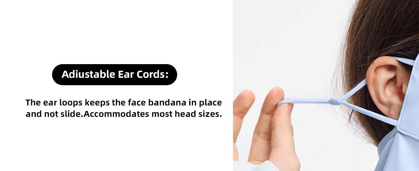 OHGOLF Women Anti UV Full Face Cover UPF 50+ Summer Face Mask