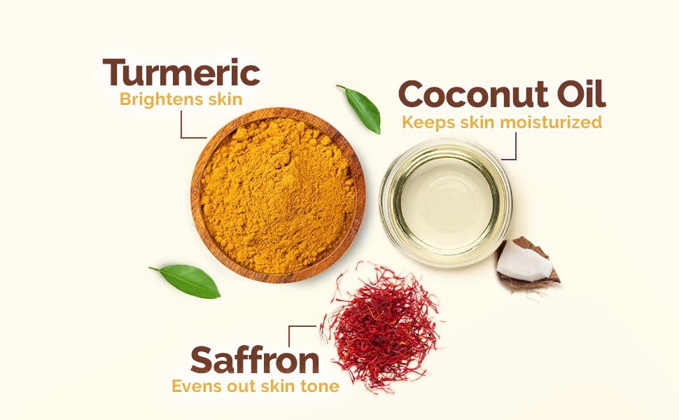 Mamaearth Ubtan Natural Glow Face Wash with Turmeric & Saffron | For Tan Removal & Skin brightening