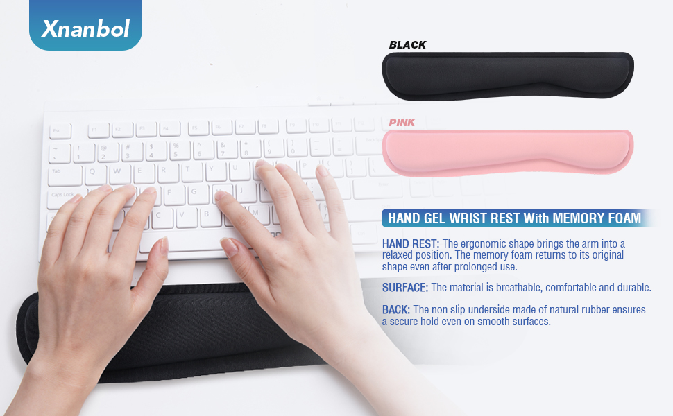 Xnanbol Keyboard Wrist Rest for Computer Keyboard